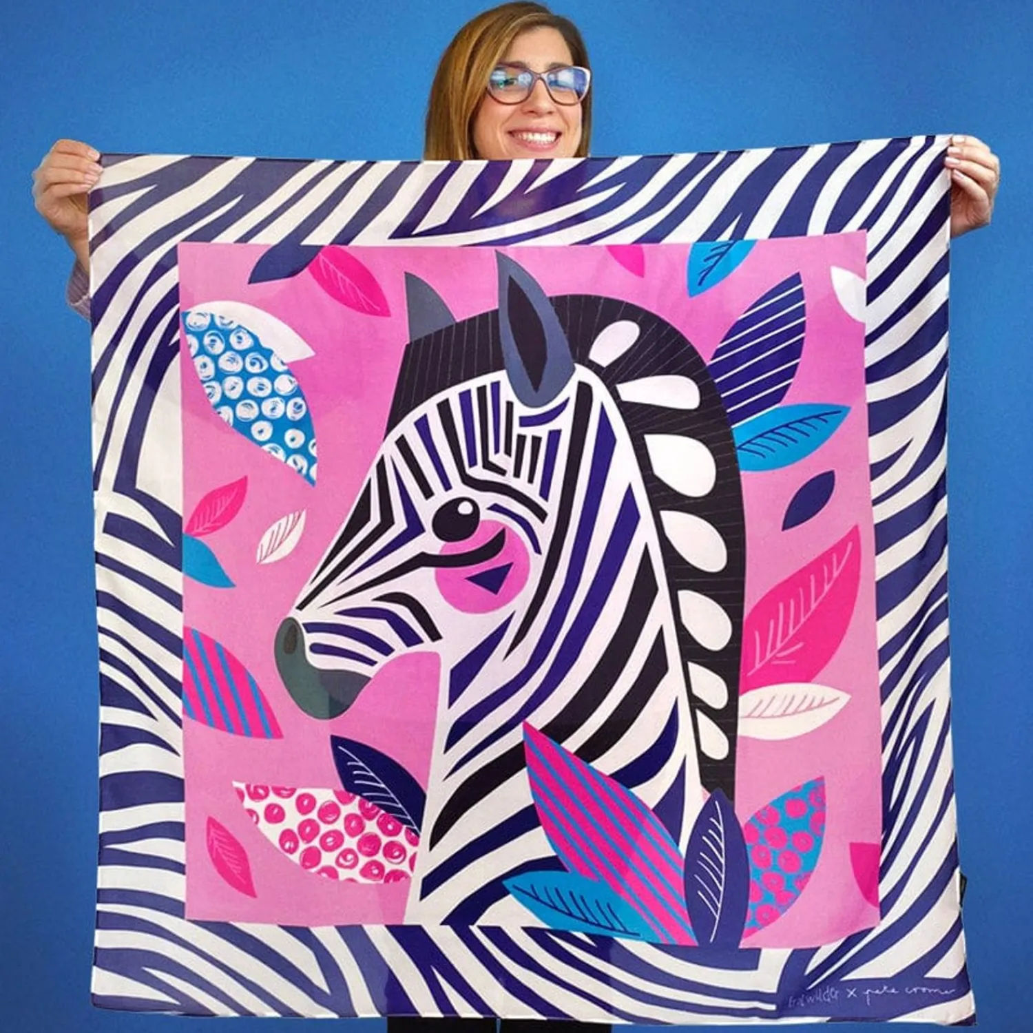 The Zealous Zebra Square Scarf^Erstwilder Best