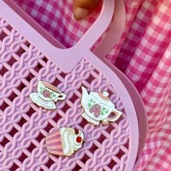 Time For Tea Enamel Pin Set^Erstwilder Hot