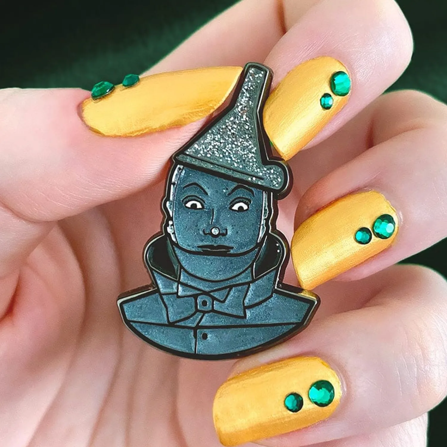 Tin Woodman Enamel Pin^Erstwilder Hot