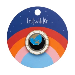 Tiny Blue Dot Enamel Pin^Erstwilder Online