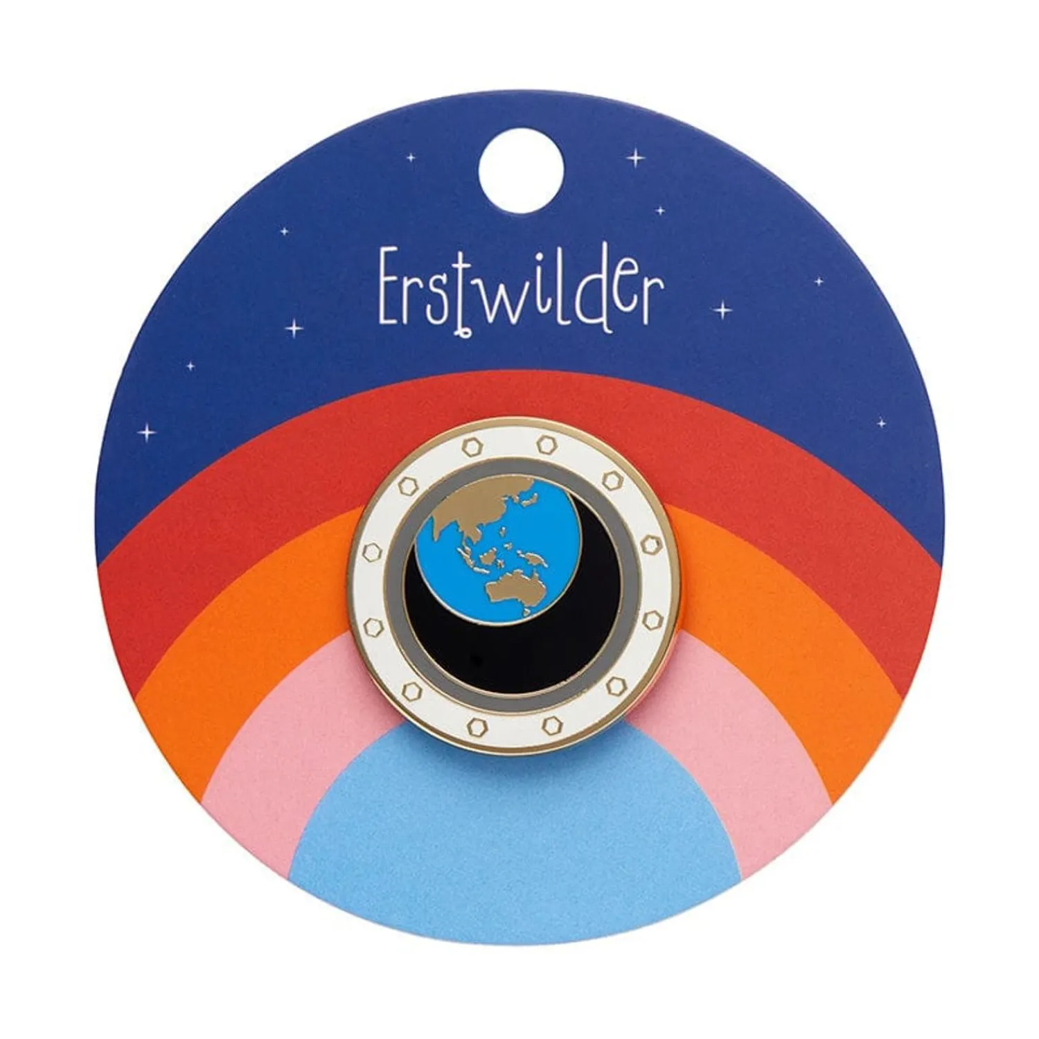 Tiny Blue Dot Enamel Pin^Erstwilder Online