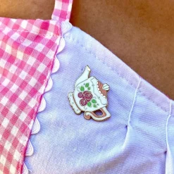Traditional Teapot Enamel Pin^Erstwilder Hot