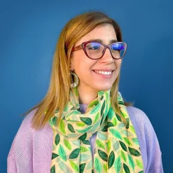 Tranquil Leaves Large Neck Scarf^Erstwilder Discount