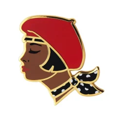 Tres Chic Enamel Pin - Red^Erstwilder Discount