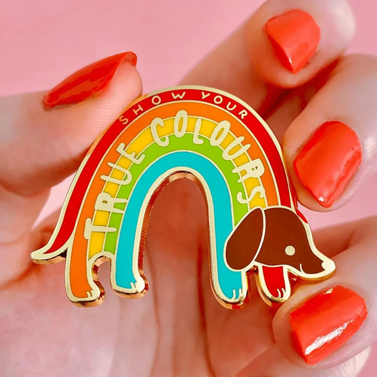 True Colours Enamel Pin^Erstwilder New