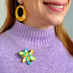 Up And Atom Mini Brooch^Erstwilder Outlet