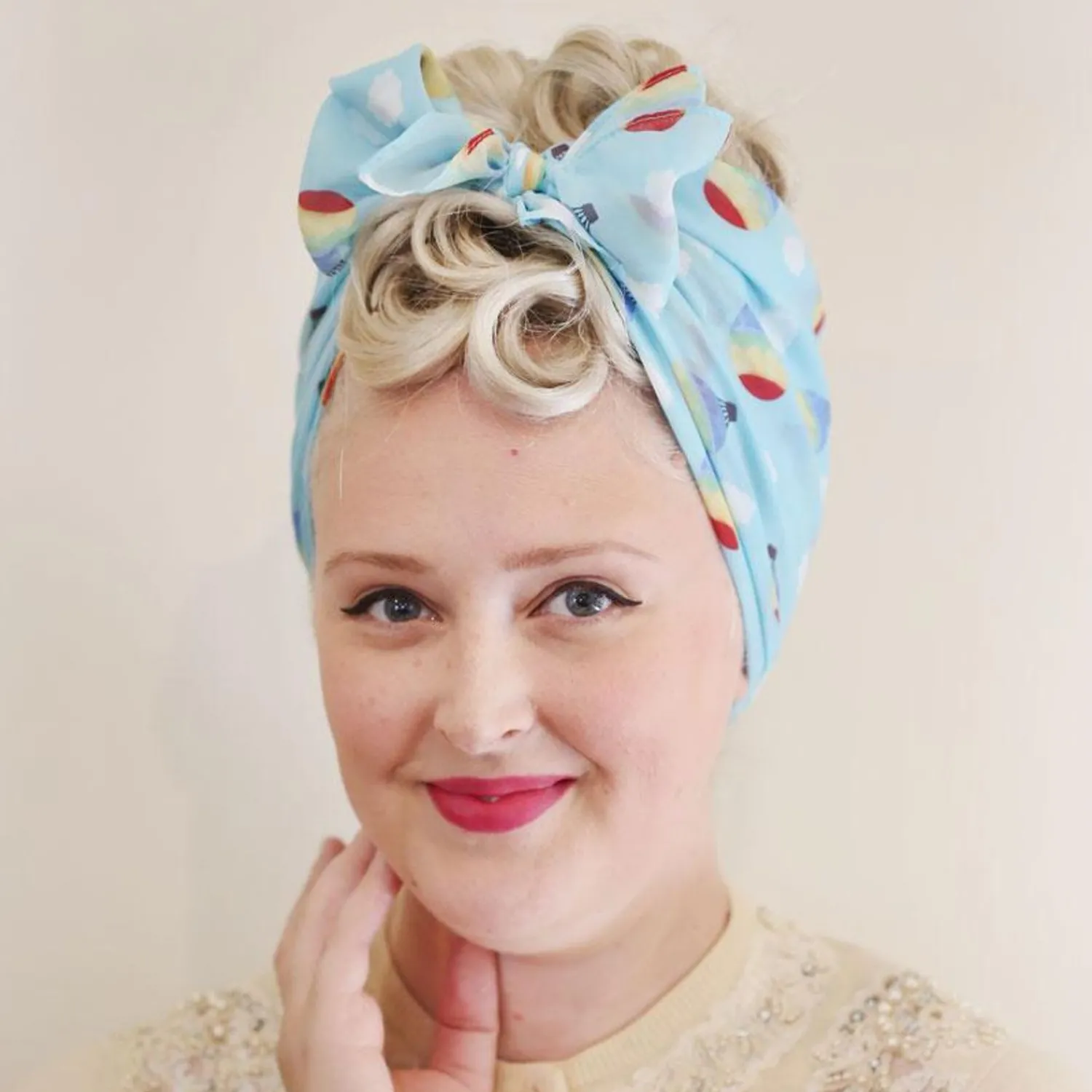 Up In The Clouds Head Scarf^Erstwilder Sale