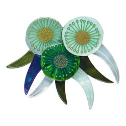 Verdant Green Gum Brooch^Erstwilder Hot
