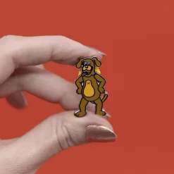 Wags The Dog Enamel Pin^Erstwilder Outlet