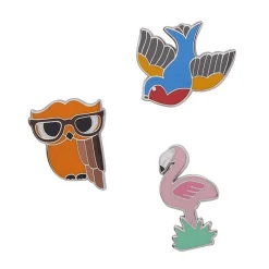 Waldo The Wacky Wise Owl Enamel Pin^Erstwilder Discount