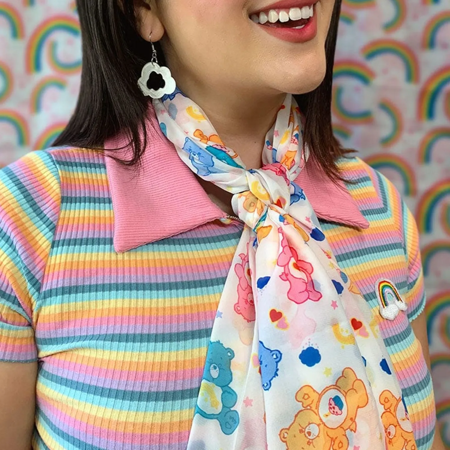 We Care A Lot Large Neck Scarf^Erstwilder Clearance