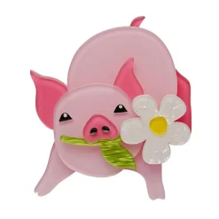 Wilbur The Wonder Pig Brooch^Erstwilder Best