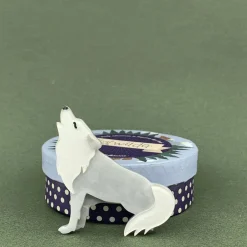Wolfpack Of One Brooch^Erstwilder New
