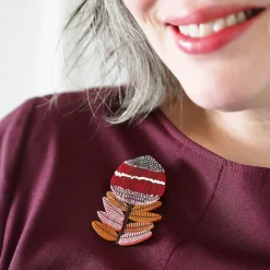 Wonderous Waratah Brooch^Erstwilder