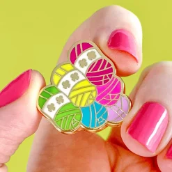 Yarn Spinner Brooch Enamel Pin^Erstwilder Online