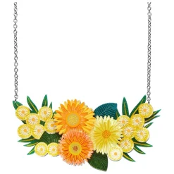 Yellow Efflorescence Necklace^Erstwilder Discount