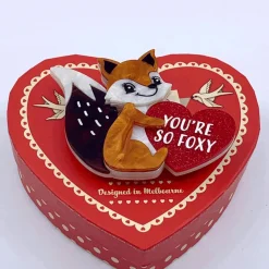 You'Re So Foxy Brooch^Erstwilder Clearance
