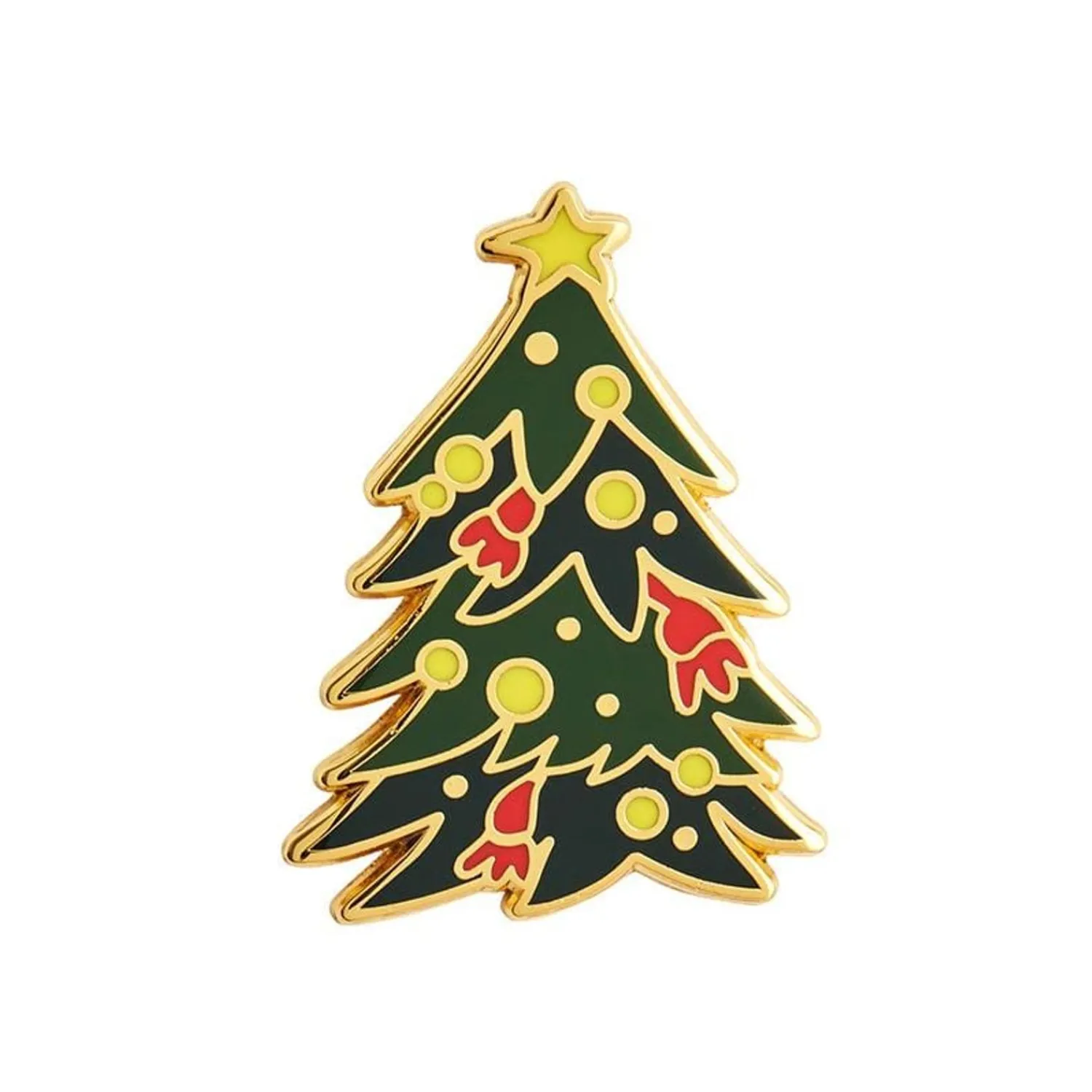 Yuletide Timber Enamel Pin^Erstwilder Online