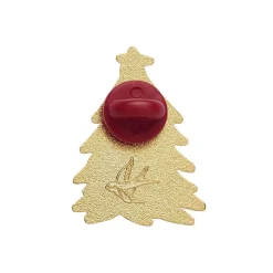 Yuletide Timber Enamel Pin^Erstwilder Online
