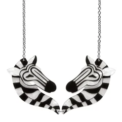 Zelda The Zany Zebra Necklace^Erstwilder Hot