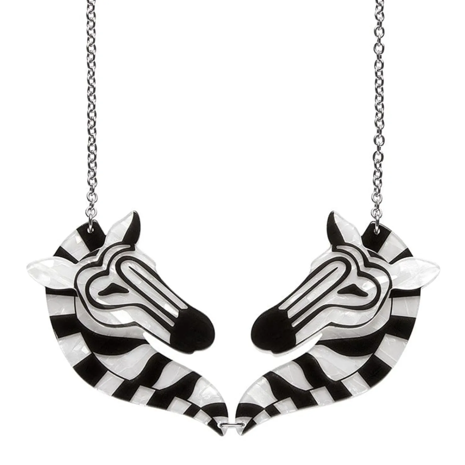 Zelda The Zany Zebra Necklace^Erstwilder Hot