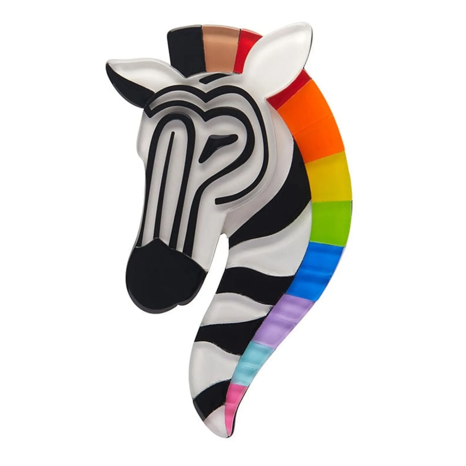 Zelda The Zestful Zebra Brooch^Erstwilder Clearance