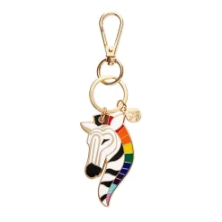 Zelda The Zestful Zebra Enamel Key Ring^Erstwilder Sale