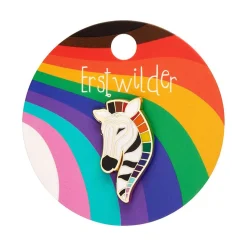 Zelda The Zestful Zebra Enamel Pin^Erstwilder Clearance