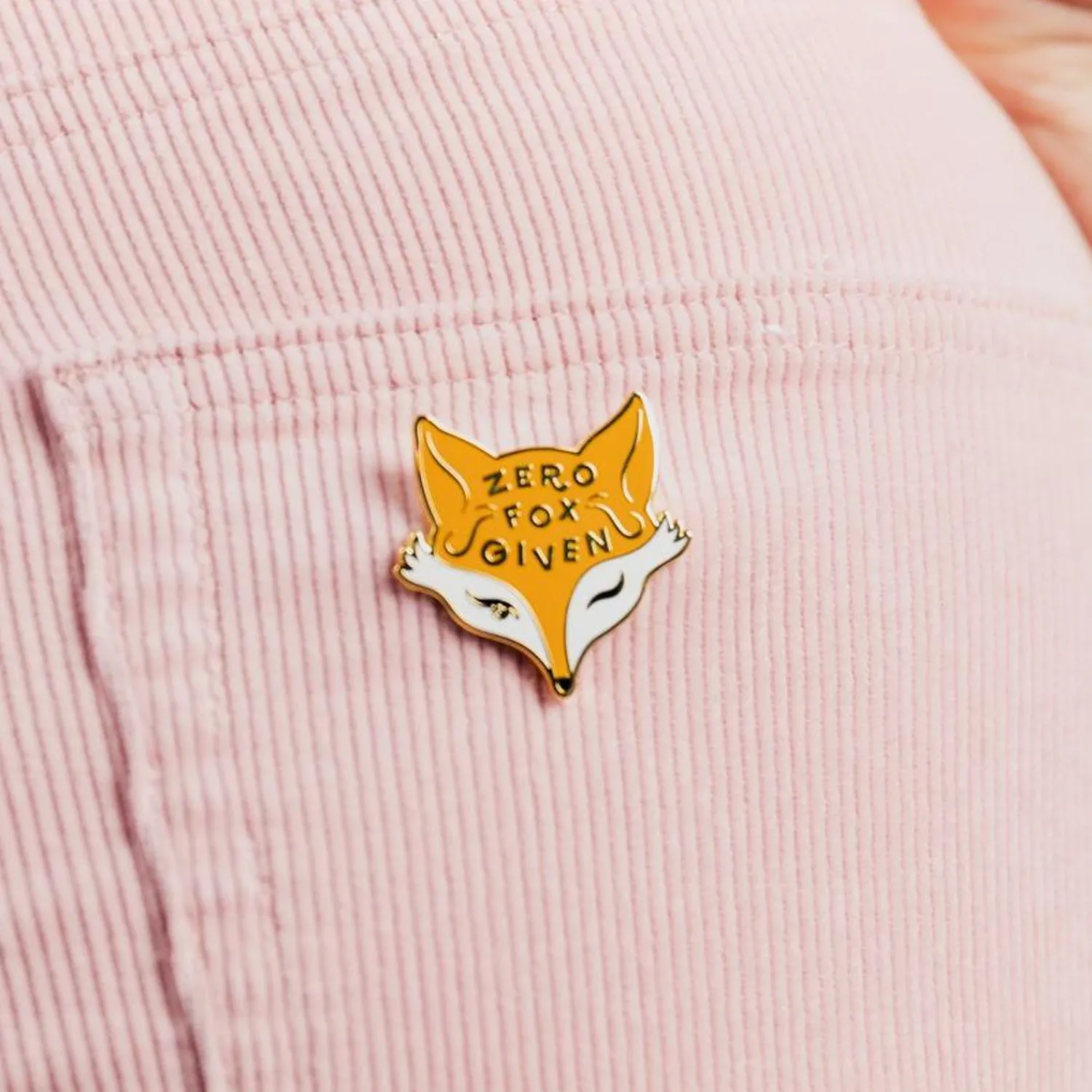 Zero Fox Given Enamel Pin^Erstwilder Clearance