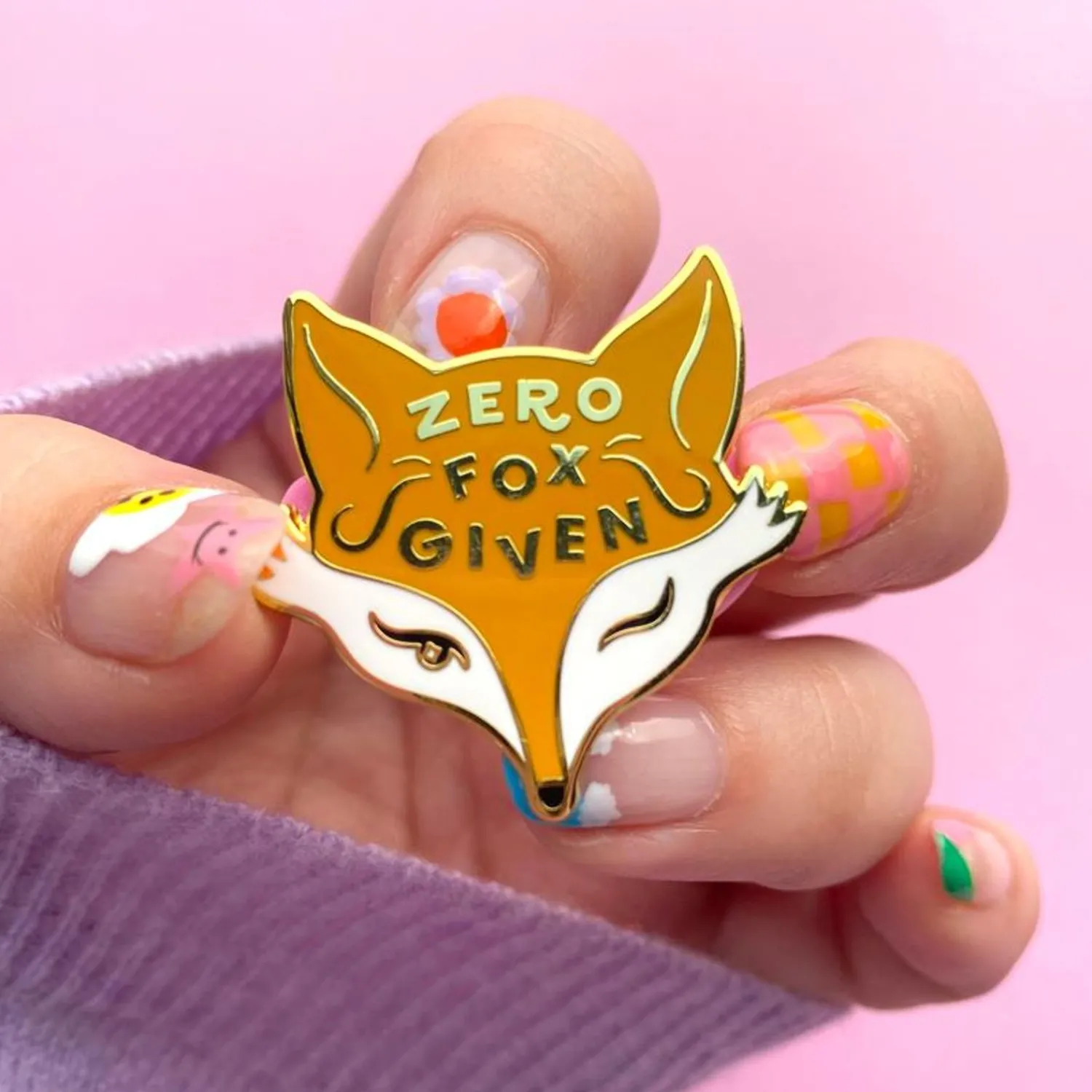 Zero Fox Given Enamel Pin^Erstwilder Clearance